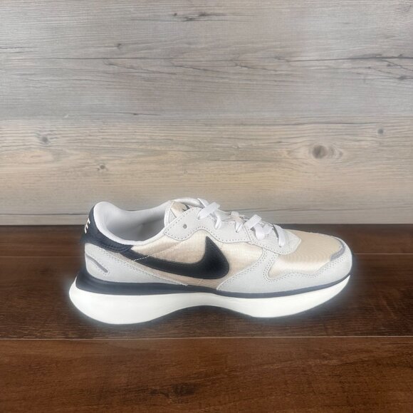 Nike Phoenix Waffle Womens Size 9 Summit White Sanddrift Sail Black FD2196 100 - Picture 6 of 9
